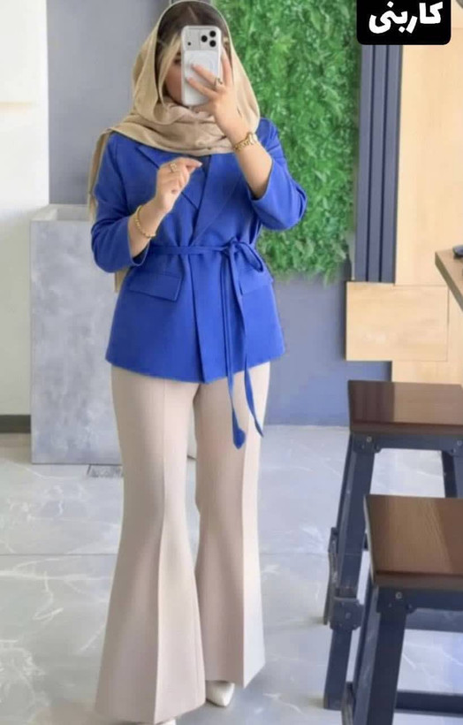 کت شلوار شیک زنانه